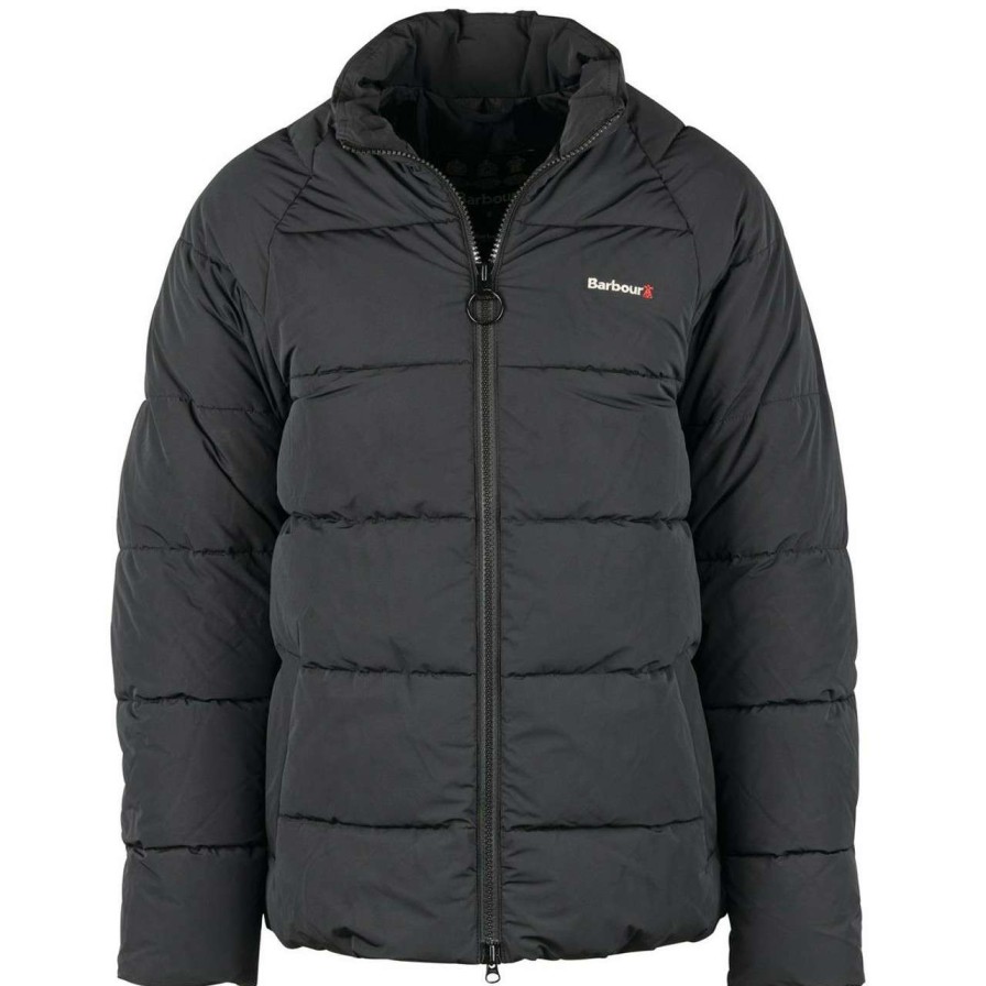 Jackets * | Online Store Barbour Mens Weir Baffle Quilted Jacket ...